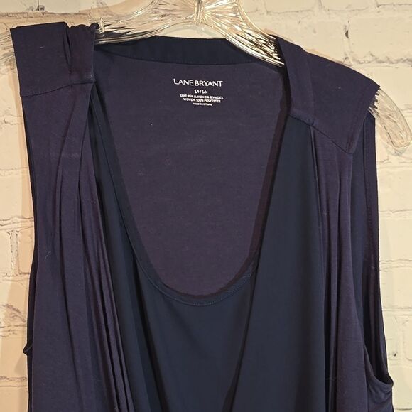 3 for $10 Lane Bryant layered look tank top - Picture 6 of 8